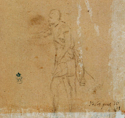 Study for the figure of General Spinola in The Surrender of Breda Diego Velazquez